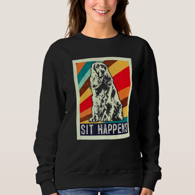 Moletom Cocker Spaniel Inglês Raça de Cão (Frente)