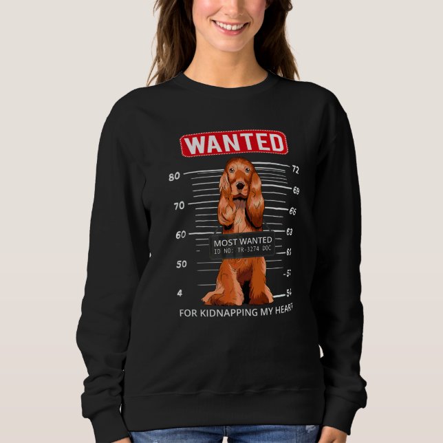 Moletom Cocker Spaniel Inglês Raça de Cão  10 (Frente)
