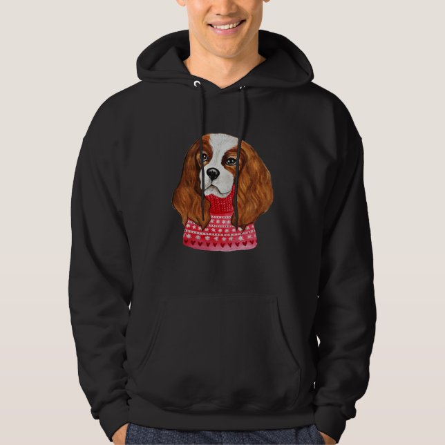 Moletom Cocker Spaniel Ugly Christmas Sweater Cocker Spani (Frente)