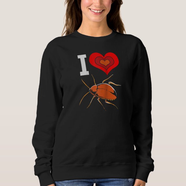 Moletom Cockroach Love Raglan (Frente)