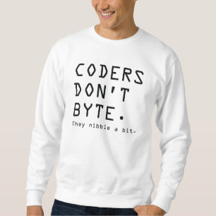 Moletom Coders Don't Byte