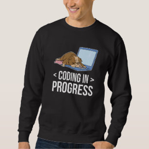 Moletom Codificação Em Curso Programador Codificador Nerd 