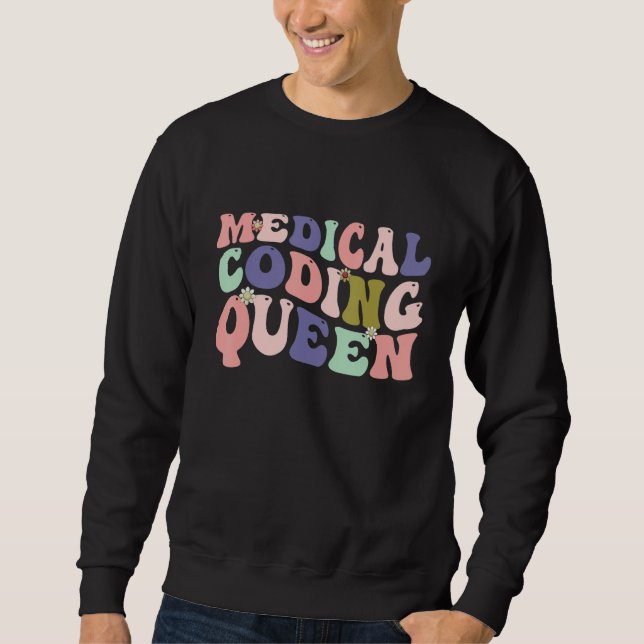 Moletom Codificação Médica Dama Coder Programação Cod Médi (Frente)