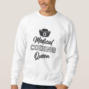 Moletom Codificador Médico Queen Coding ICD Programmer Gif
