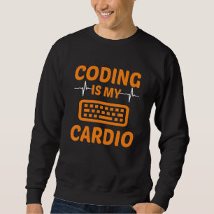 Moletom Codificar É Meu Cardio Programação Programador Com