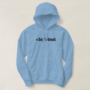 Moletom código do HTML do breakbeat