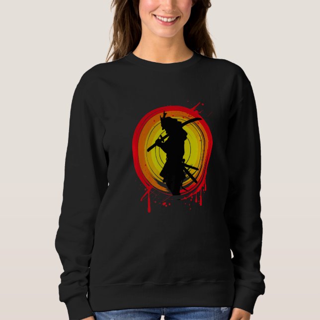 Moletom Código Katana Samurai Bushido (Frente)
