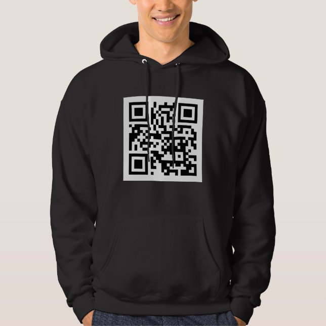 Moletom Código QR Apenas Sweatshirt básica (Frente)
