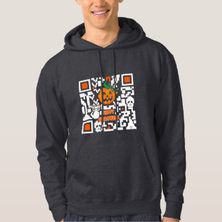 Moletom Código QR do Halloween