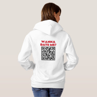 Moletom Código QR Personalizado – Quer Namorar/Casar Comig