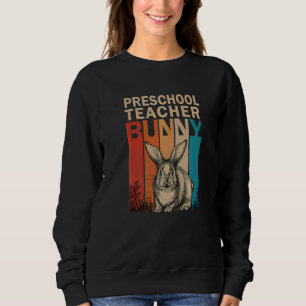 Moletom Coelhação Gráfica Bunny Retro Pré-Escolar Professo