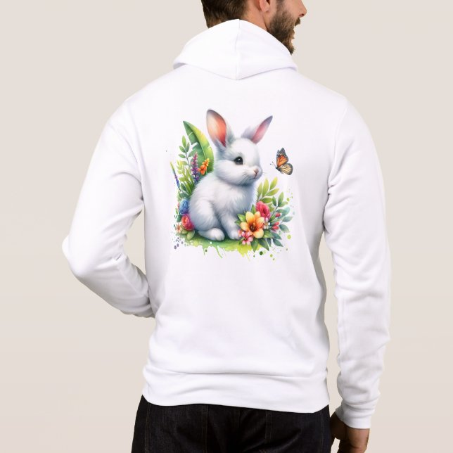 Moletom Coelho Animal de Fazenda Bebê Clipart de Sublimaçã (Verso)