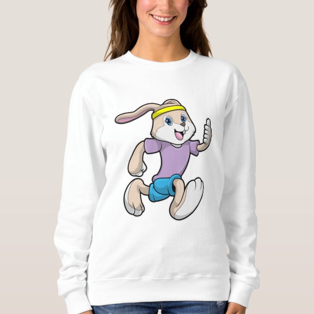 Moletom Coelho em Corrida com banda larga (Frente)