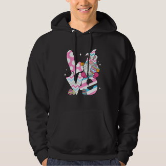 Moletom Coelho Gnome Amor Feliz Dia de Páscoa Para Criança