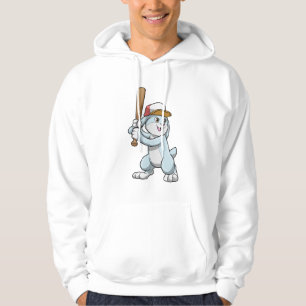 Moletom Coelho no Baseball com Baco de Baseball