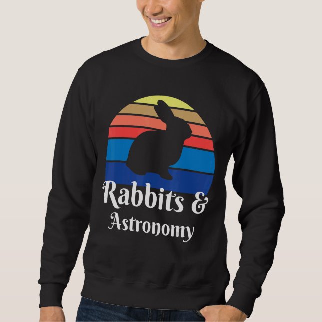 Moletom Coelhos E Astronomia (Frente)