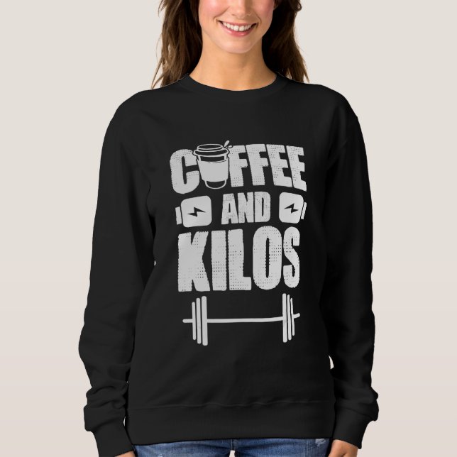 Moletom Coffee And Kilos Workout (Frente)