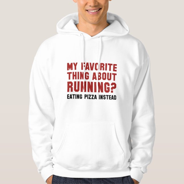 Moletom Coisa Favorita Sobre Correr (Frente)