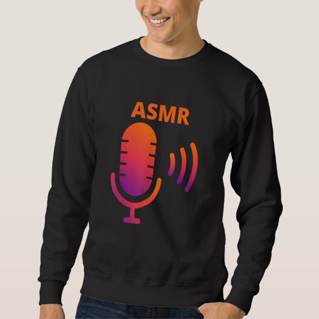 Moletom Coisas Asmr Microfone Asmr (Frente)