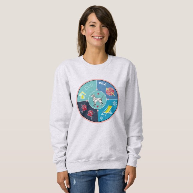 Moletom coisas do cão (Frente Completa)