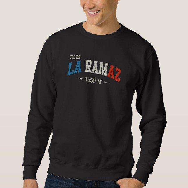 Moletom Col De La Ramaz Cycling Bike Souvenir (Frente)
