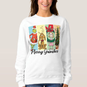 Moletom Colagem de Férias Merry Grinchmas
