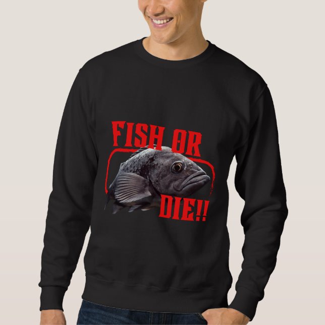 Moletom Coleção Fish Go Die (Frente)