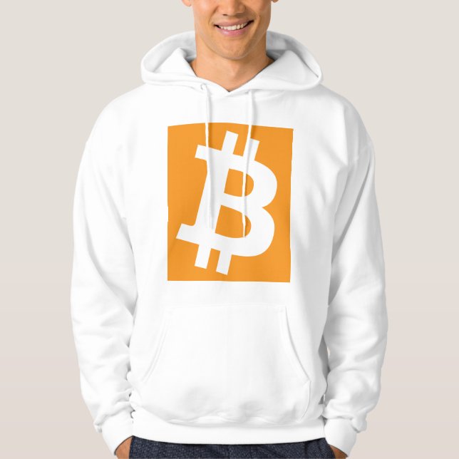 Moletom Coleta de logotipo Bitmoney clássica (Frente)