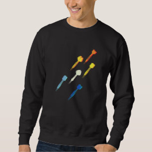 Moletom Coletor Dartboard Dart Seta Dart Team Bullseye Pu