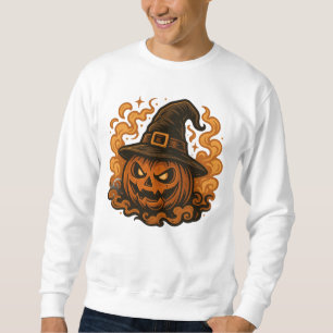 Moletom Colheita Assombrada - Pumpkin De Halloween De Dois