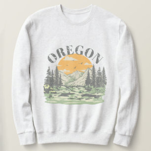 Moletom Colhete Crewneck de Oregon