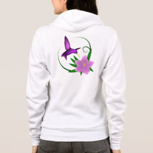 Moletom Colibri com o hoodie da mulher cor-de-rosa do nome