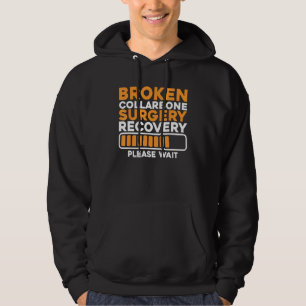 Moletom Collarbone Quebrada - Coluna Ferida Com Clavícula