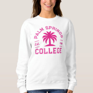 Moletom College - Palm Springs - Pink