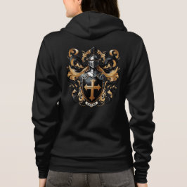 Moletom Collier Casaco de Braços Hoodie, Mulher