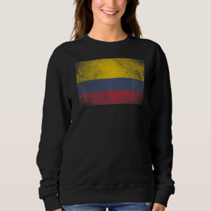 Moletom Colômbia: Bandeira do Orgulho Nacional da Colômbia