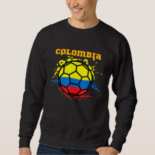 Moletom Colombia Soccer Colombiana Futebol Fan Jersey