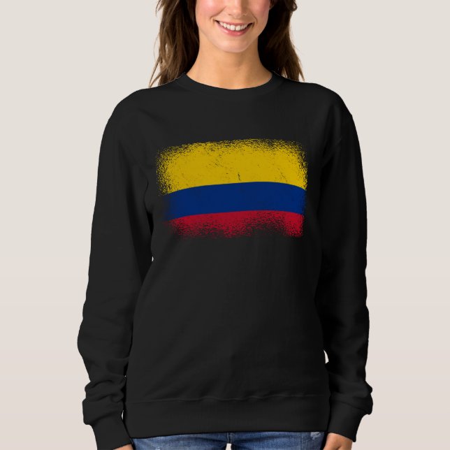 Moletom Colombian Flag Colombia (Frente)