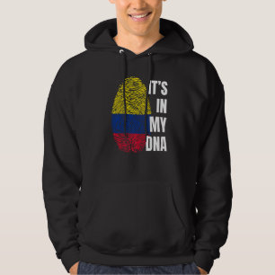 Moletom Colombiana Flag Dna Fingerprint Colômbia