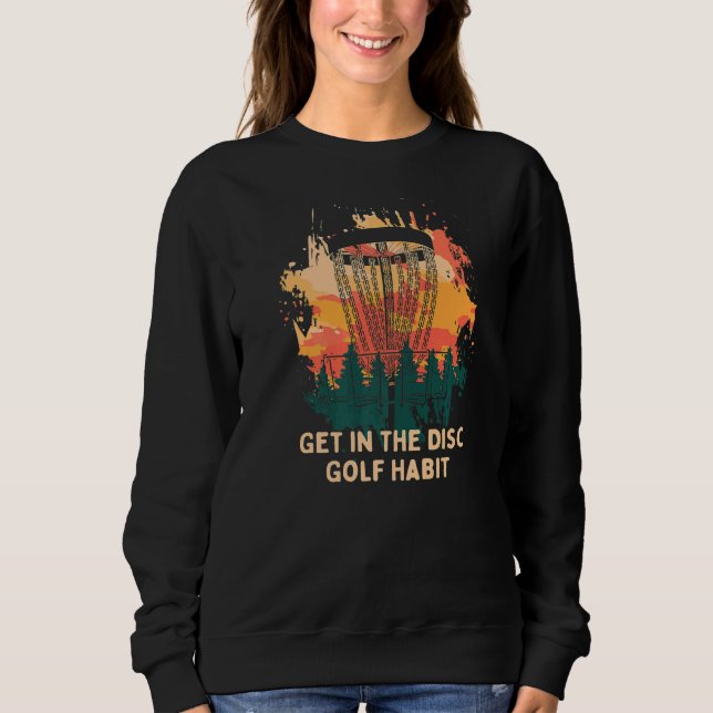 Moletom Coloque-Se No Disco, Golfer Motivational Quo (Frente)