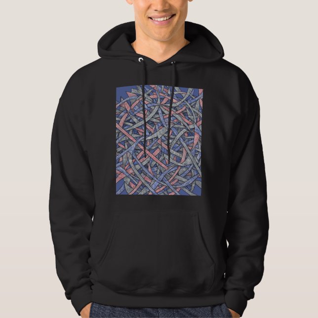 Moletom Color Burst Expressionist Hoodie (Frente)