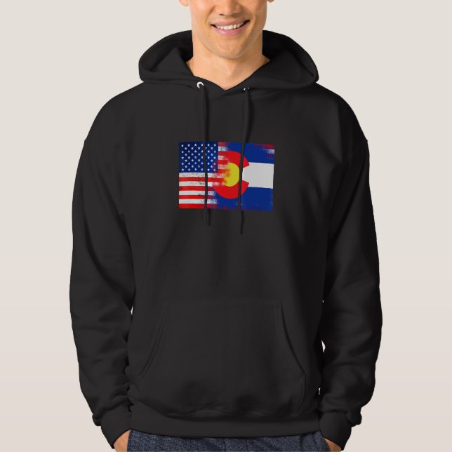 Moletom Colorado American Flag Fusion Essential (Frente)
