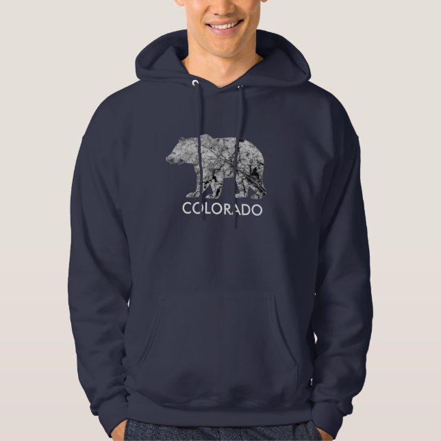 Moletom Colorado Bear | Folha rachada | Hoodie (Frente)
