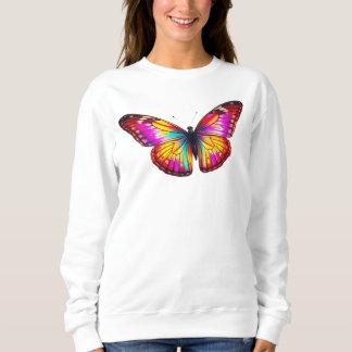 Moletom colorful butterfly art