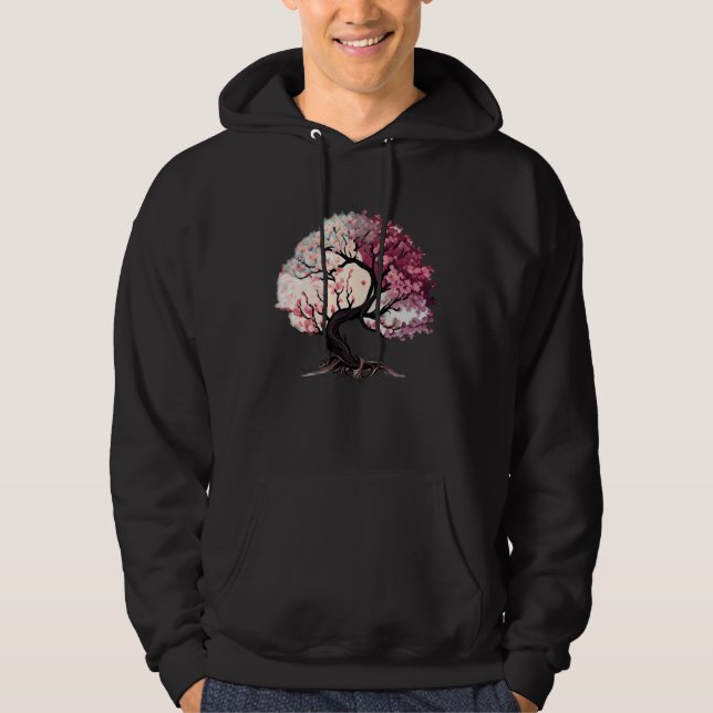 Moletom Colorful Cherry Blossom Delight Tree of Life (Frente)