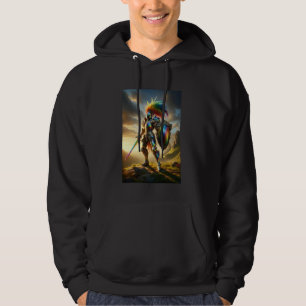 Moletom Colorful Knight Fantasy Armor Warrior - Legendário
