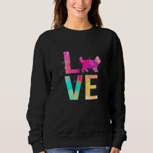 Moletom Colorful Yorkshire Terrier Dog Mãe Yorkshire Terr