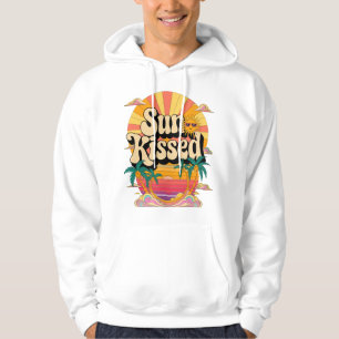 Moletom Colorida Summer Vibes Palm Tree T-shirt Trabalho d