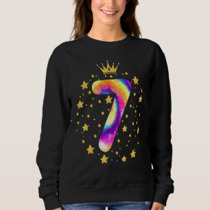 Moletom Colorida Tie Dye 7 Anos Meninas Doce Sete 7