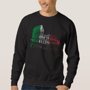 Moletom Colosseum Roma Itália Bandeira Pride
